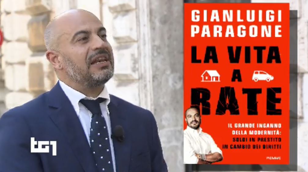 Il servizio del Tg1 sul libro di Gianluigi Paragone article-post