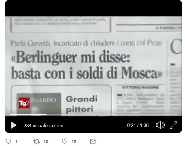 Il TG2 lucidissimo sui rubli alla Lega: «E allora Togliatti?» preview