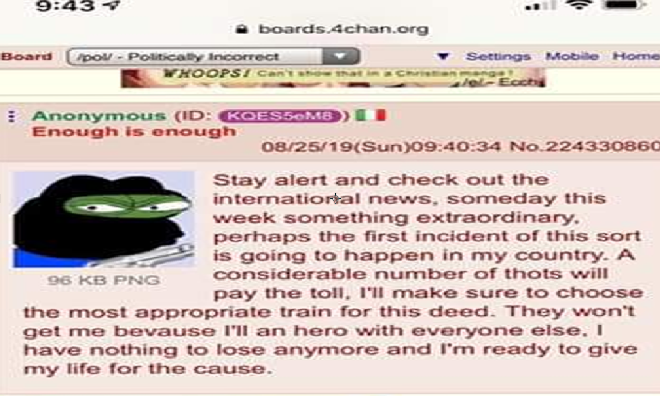 4chan anon italia minacce terrorismo attacco - 6