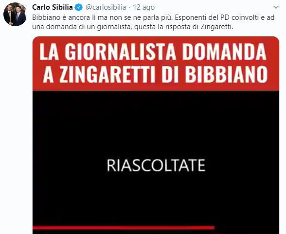 Carlo Sibilia: dal PD partito di Bibbiano ai complimenti a Renzi article-post