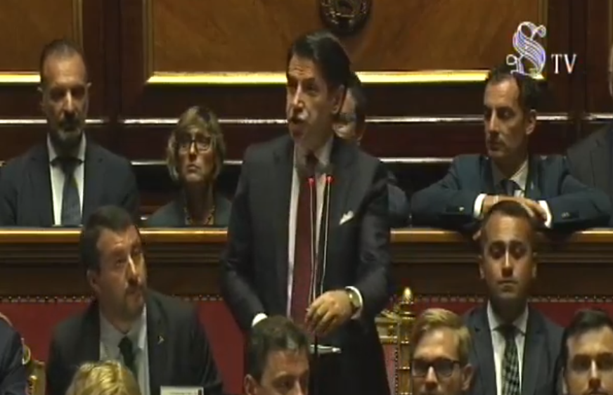 Conte al Senato contro quell’opportunista politico di Salvini article-post
