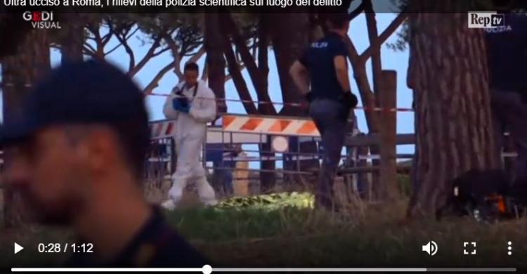 fabrizio piscitelli omicidio diabolik parco acquedotti via tuscolana