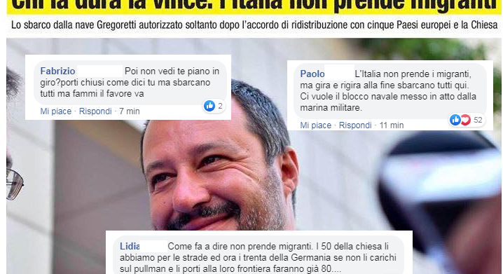 fans salvini cop