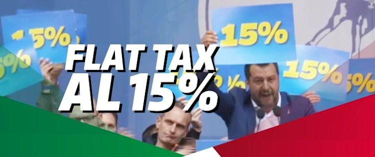 flat tax 15% salvini
