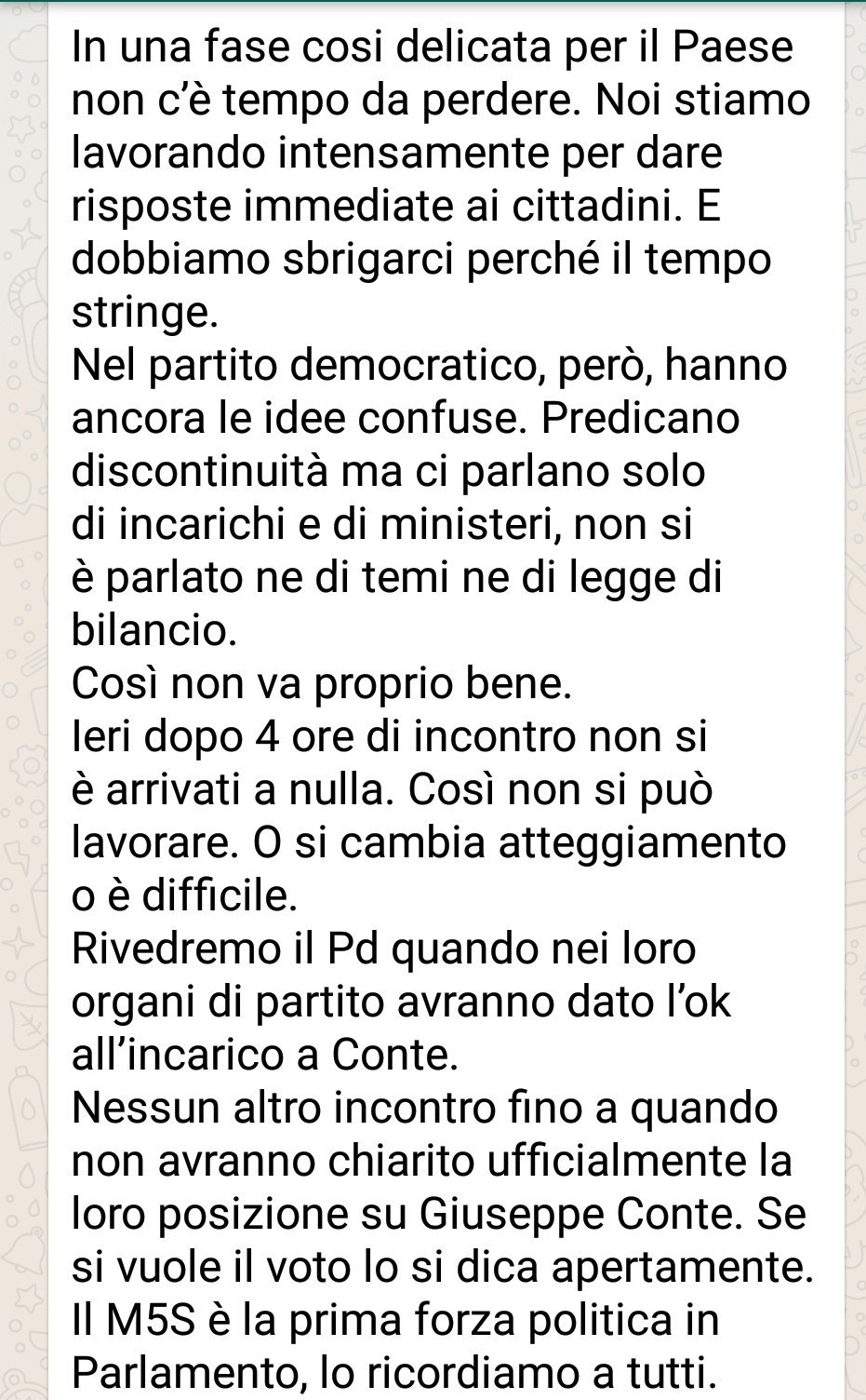governo m5s-pd