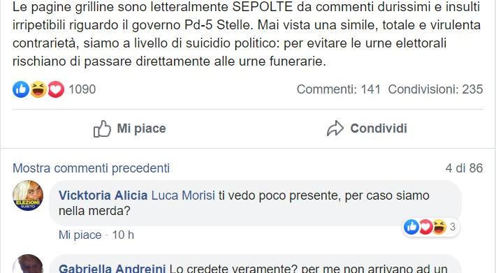 grillini contro pd