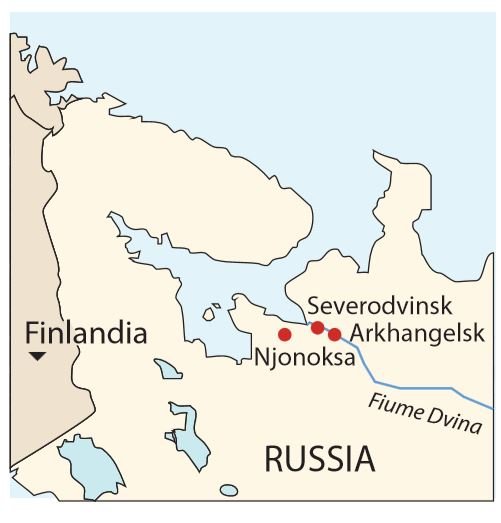 incidente nucleare russia severodvinsk