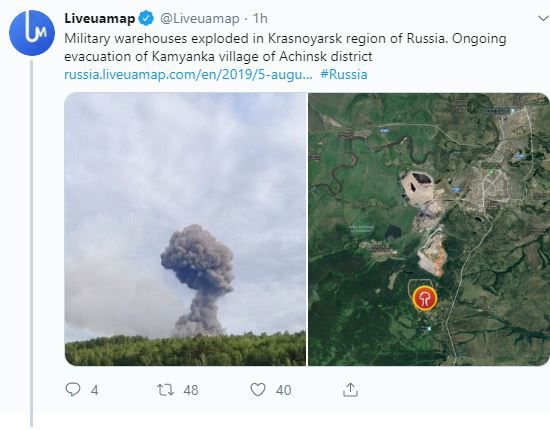 L’esplosione nella base militare russa di Krasnoyarsk e l’evacuazione di Kamenka article-post