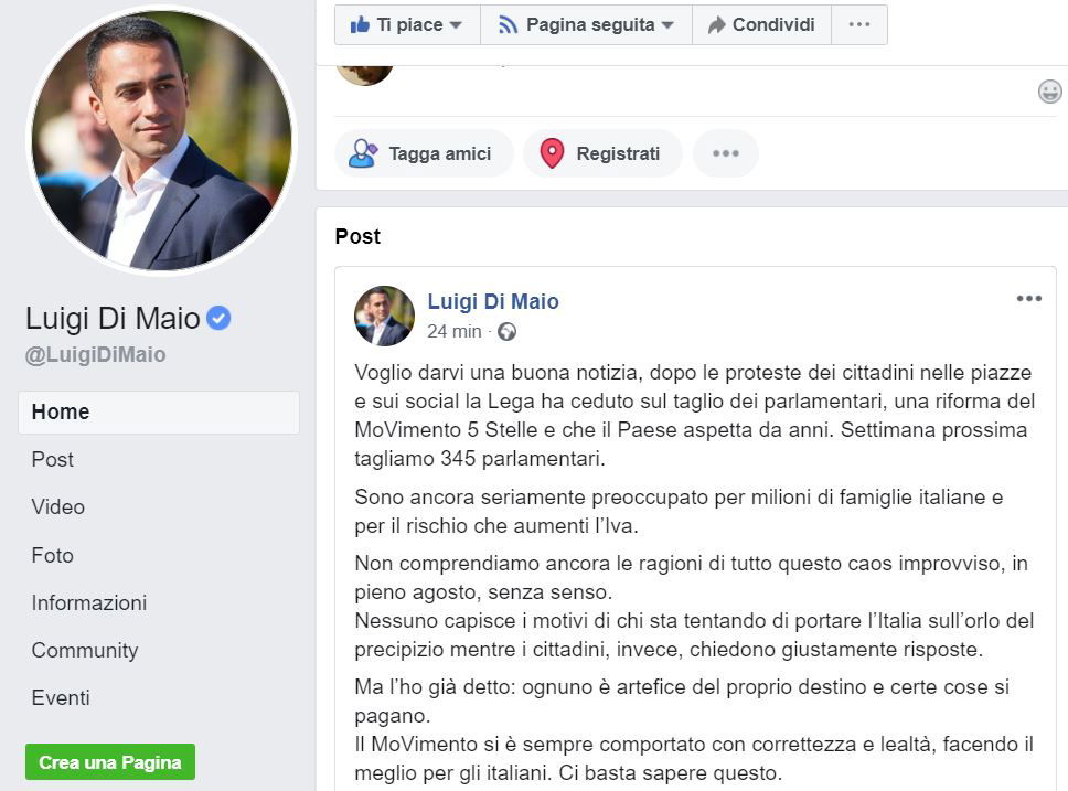 Di Maio accetta e rilancia sulla proposta di Salvini article-post