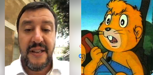 matteo salvini don chuck castoro