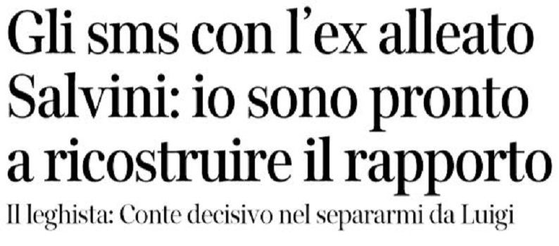 “Cara ti amo” “Mi sento confusa”: gli sms tra Di Maio e Salvini article-post