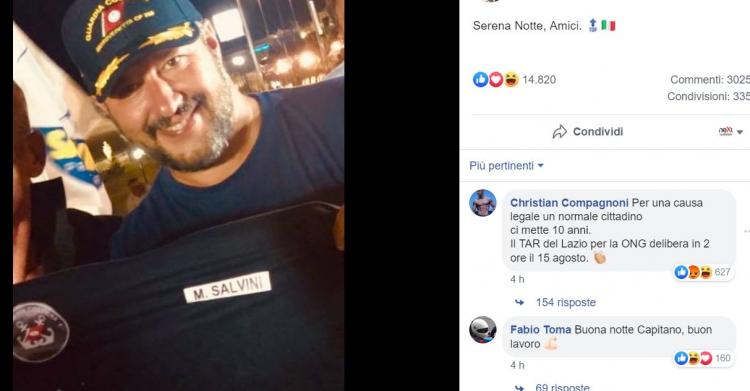 salvini guardia costiera 1