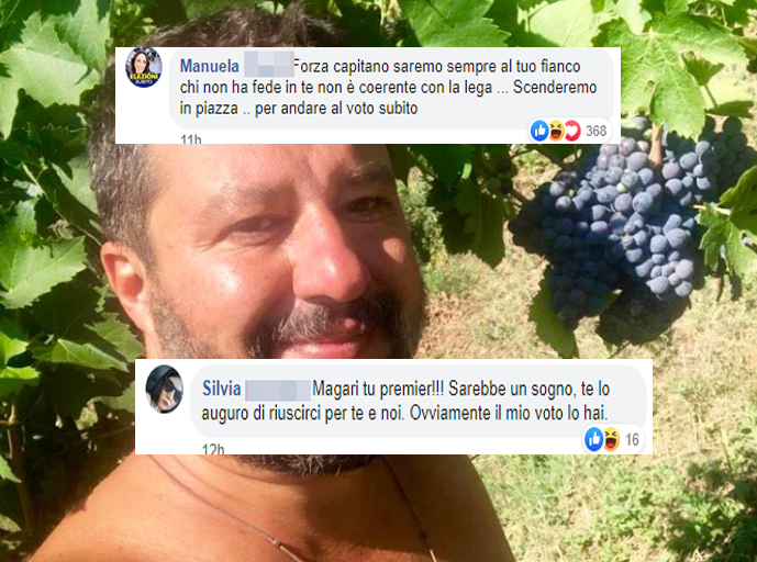 Le innamorate di Salvini pronte all’estremo sacrificio article-post