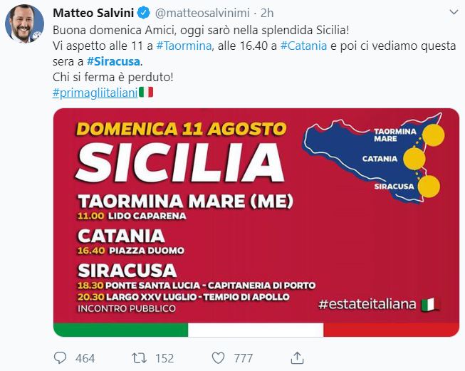 Siracusa, la contestazione a Salvini article-post