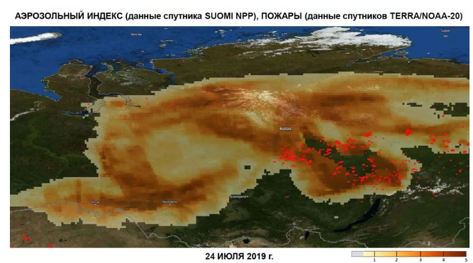 siberia in fiamme
