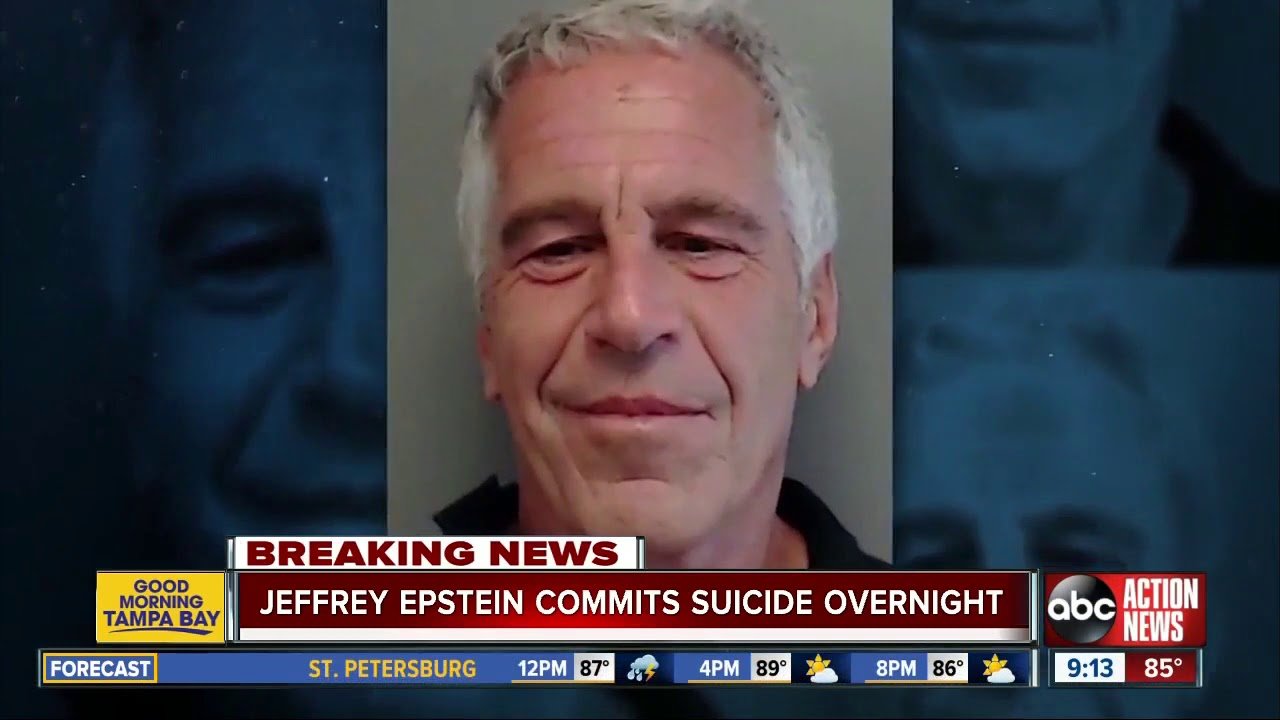 suicidio di Jeffrey Epstein