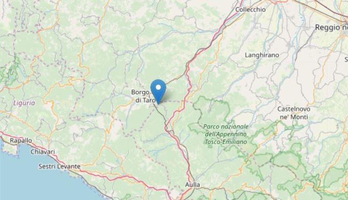 terremoto borgo val di taro parma