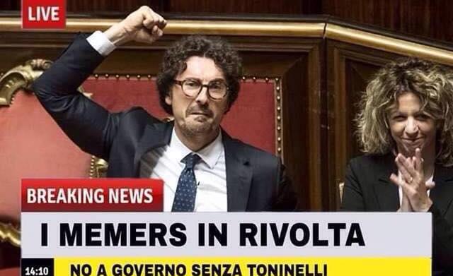 toninelli addio governo m5s pd - 1