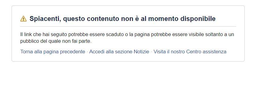 La pagina facebook di Casapound chiusa da Facebook article-post