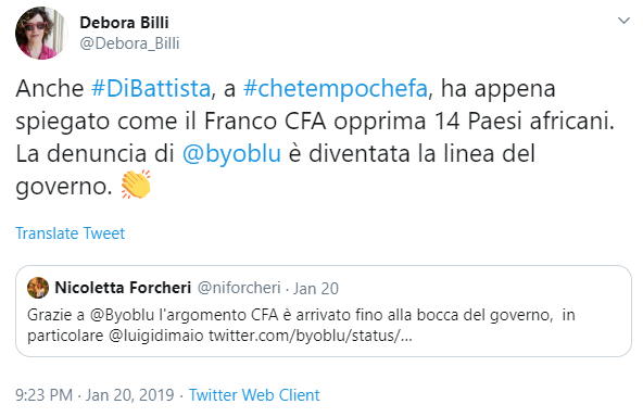 debora billi m5s addio - 5