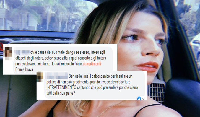 A cosa serve un mazzo di fiori di Salvini dopo la valanga di odio leghista contro Emma Marrone? article-post