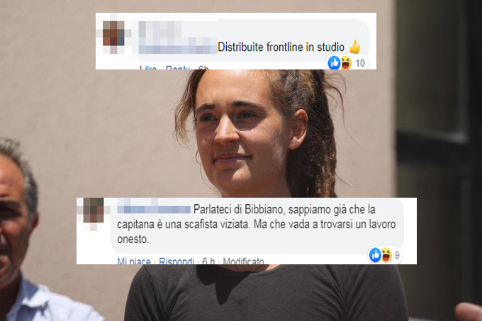 La rosicata dei fan di Salvini che difendono la fuga del Capitano dal confronto con Carola Rackete article-post