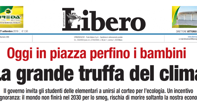 greta sciopero clima venerdì libero -1