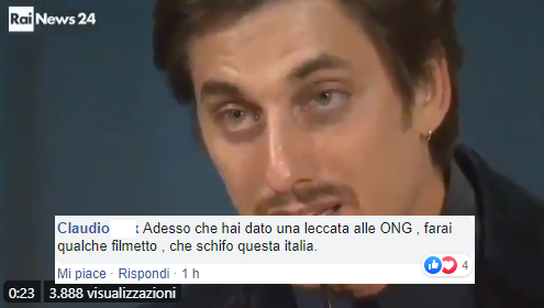 Gli insulti a Luca Marinelli per la dedica della Coppa Volpi a chi salva gli uomini in mare article-post