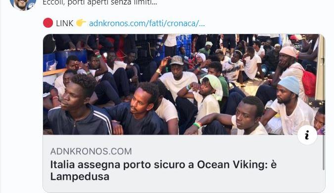 matteo salvini porti aperti