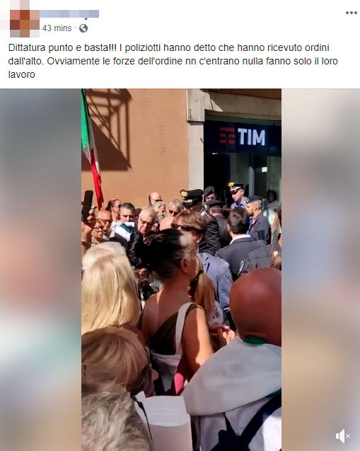 montecitorio manifestazione lega salvini fdi - 6