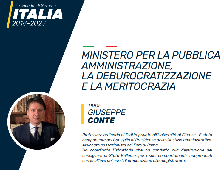 perché conte premier m5s - 2