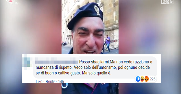 poliziotto barzelletta razzista roma - 8