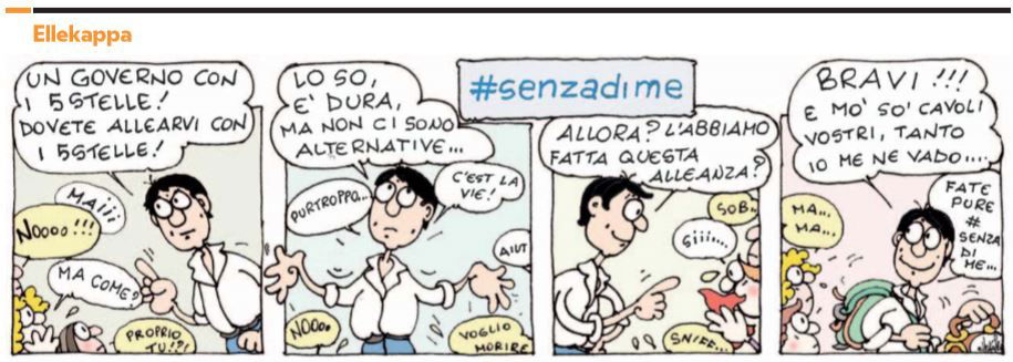 renziani vignetta ellekappa