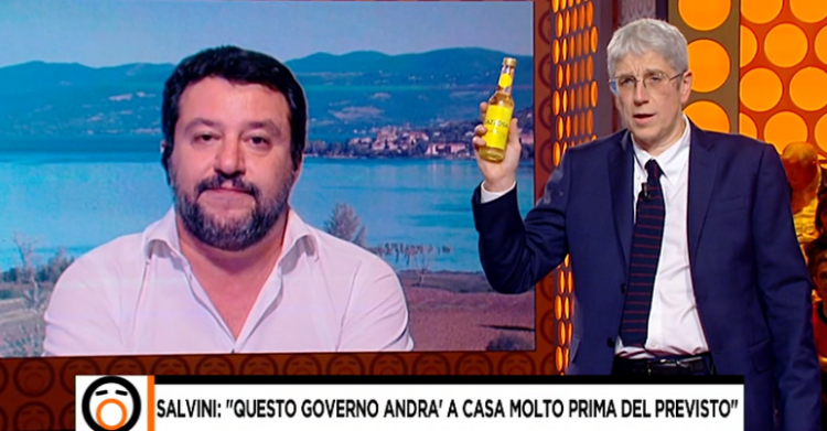 salvini fuori dal coro mario giordano bibbiano -1