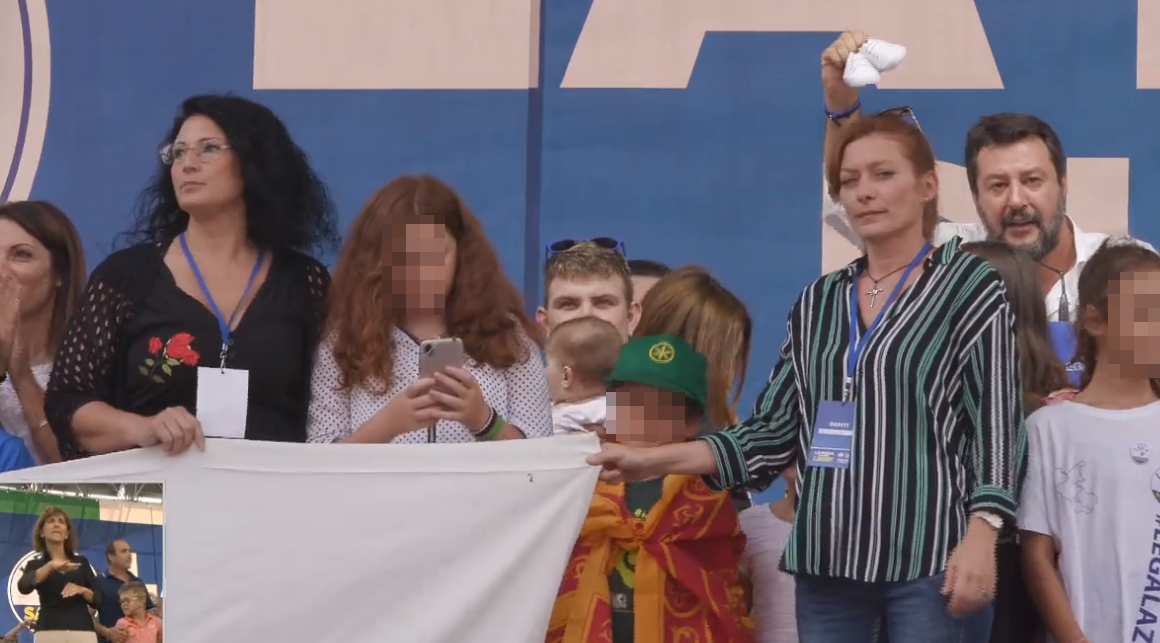 salvini lucarelli greta bibbiano pontida -sara de ceglia