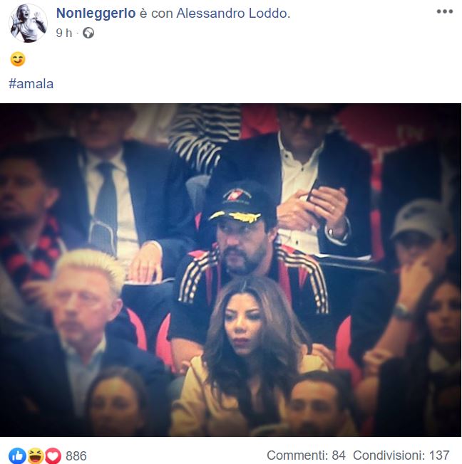 Matteo Salvini e il Milan che perde il derby article-post