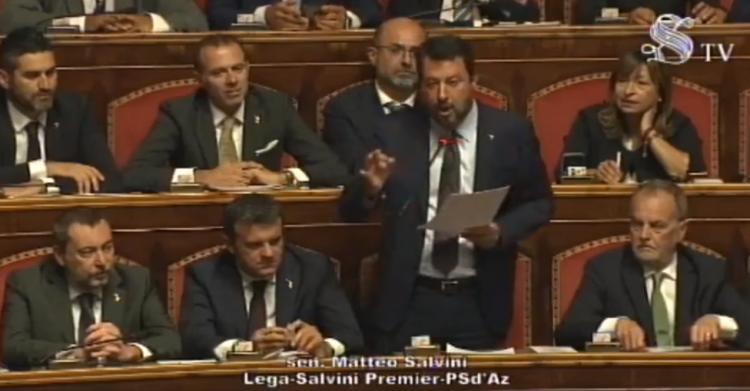 salvini senatori a vita fiducia conte - 1