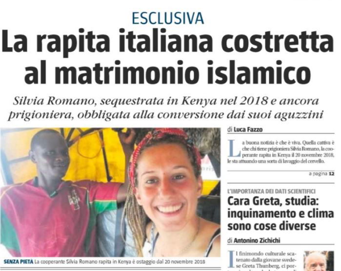 silvia romano matrimonio islamico