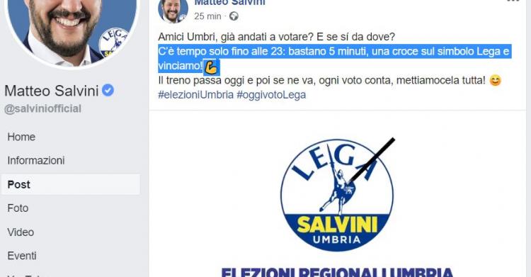 campagna elettorale umbria salvini 1