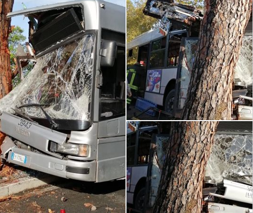 L’incidente del bus sulla Cassia e tutti gli autisti ATAC beccati con il telefonino mentre guidano article-post