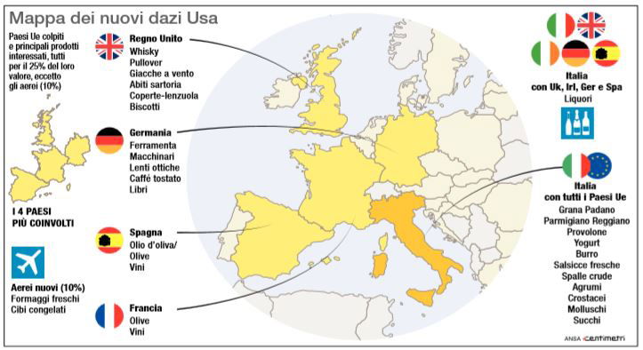 mappa dazi