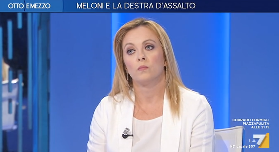 meloni otto e mezzo gruber - 1