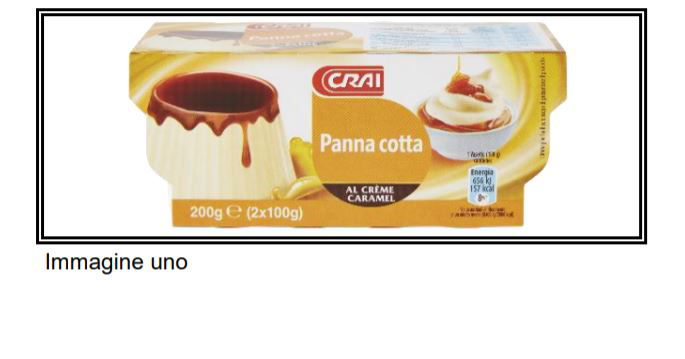 La panna cotta Crai ritirata article-post