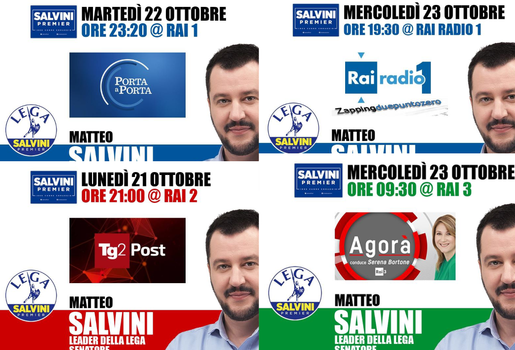 salvini report par condicio - 1