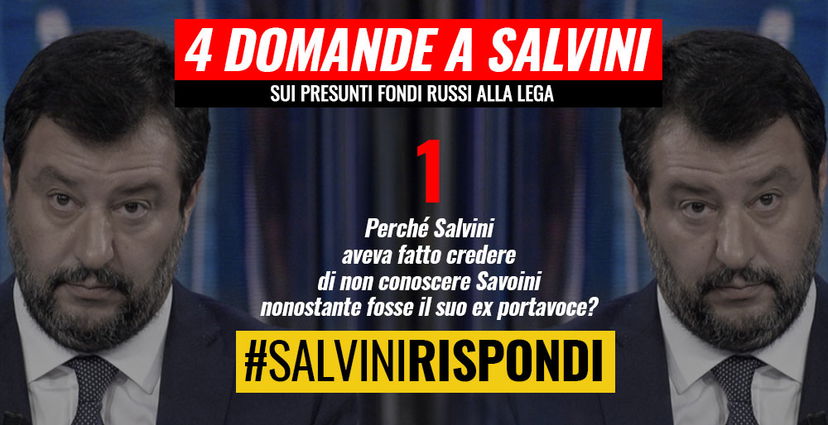 Il M5S scopre improvvisamente Salvini e il Russiagate article-post