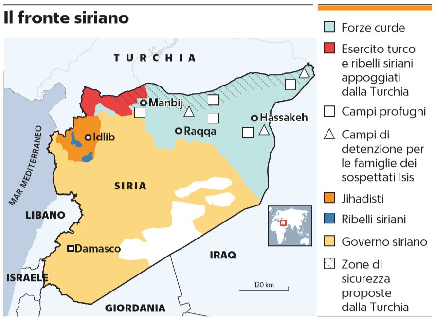 siria turchia trump