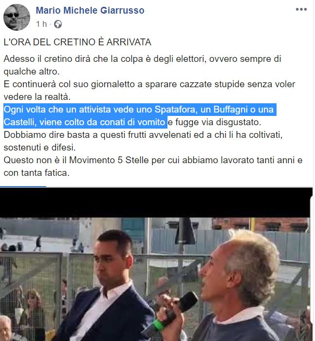 spadafora buffagni castelli mario giarrusso