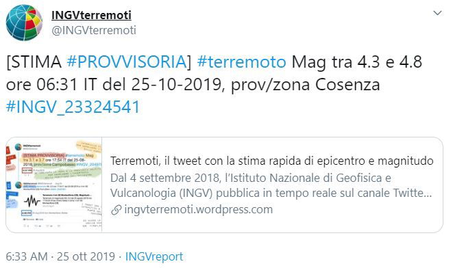Terremoto a Cosenza article-post
