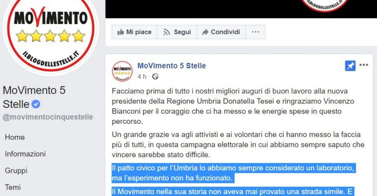 umbria pd m5s