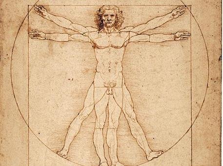 Leonardo Da Vinci, Uomo Vitruviano